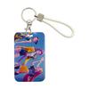Anime Peripheral Slide Card Holder Transportation Card Campus Card Water Card ID With Long Lanyard