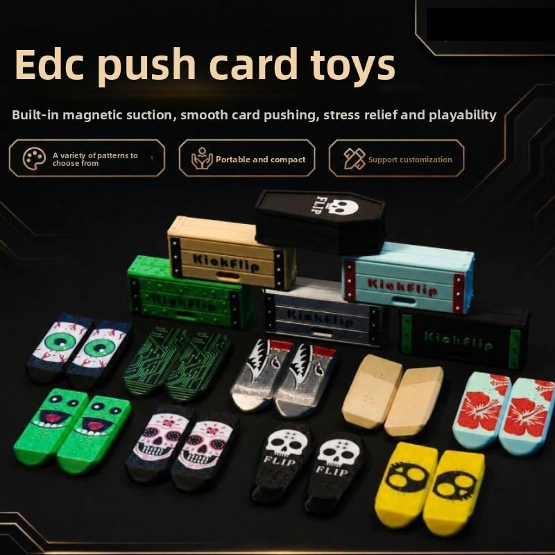 Kickflip Magnetic Skateboard Edc Stress Relief Toy For Collectors And Gift Givers