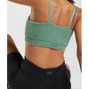 Gymshark Whitney Eyelash Knit Bandeau Leaf Green B4a4z Ebct