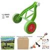 Rechargeable Lithium Battery Lawn Mower with Wheels - Compact Weeding Tool