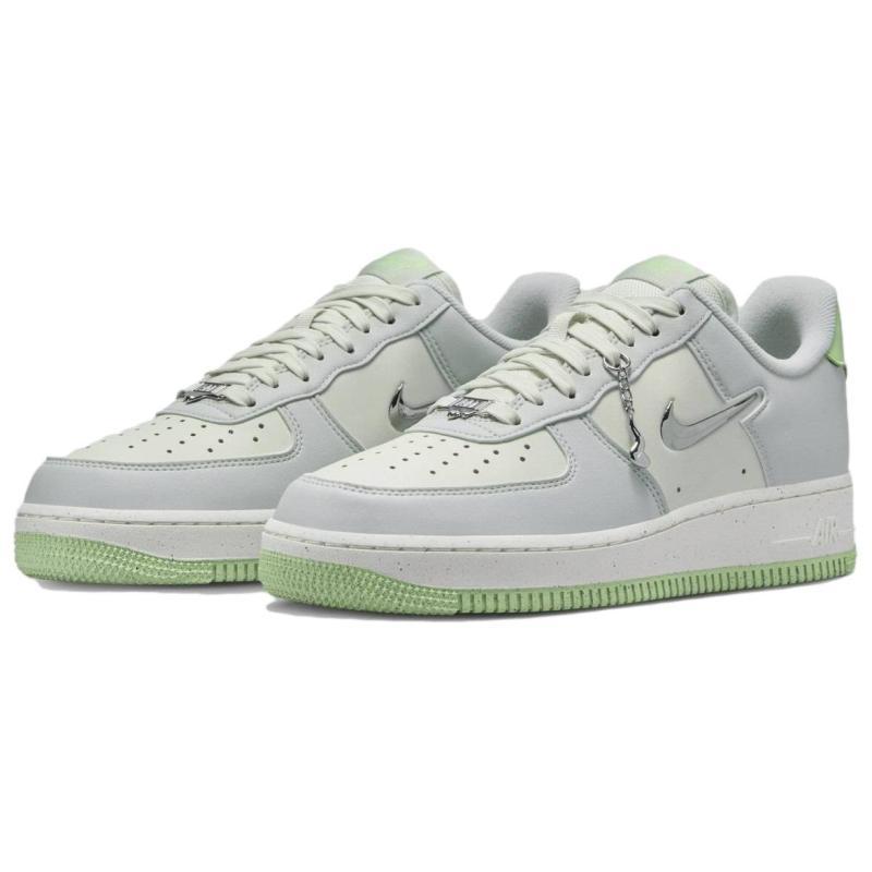 Nike Air Force 1 Low '07 Se Next Nature Sea Glass Vapor Green Liquid Metal Women's Sneakers FN8540-001