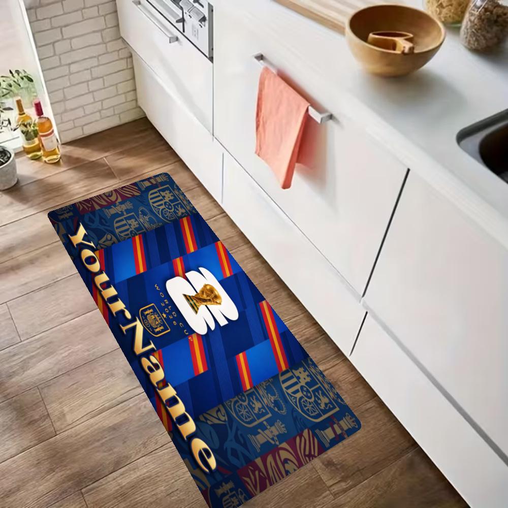 Galatasaray1 Customize Your Name Kitchen Floor Mat Nonslip Carpet Doormat Suitable For Living Room Kitchen And Bathroom Home Decor
