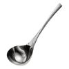Extra Thick Stainless Steel Soup Ladle with Long Handle - Household and Public Use, Deep-Bowl Design