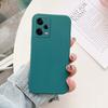 For Xiaomi Redmi Note 12 5G POCO X5 5G Square Silicone Phone Case Redmi Note12 Pro Pro+ Plus 5G Shockproof Protective Cover