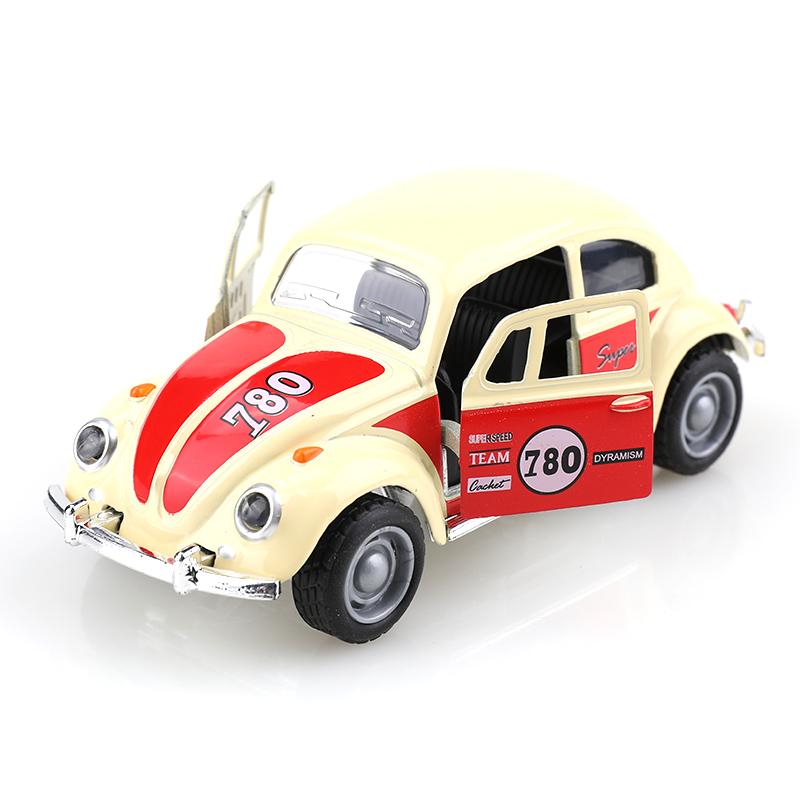 [Borsa] 1:38 Auto Giocattolo Classica in Lega a Forma di Guscio con Meccanismo a Frizione, Divertente Auto Giocattolo a Frizione per Bambini, Regalo per Ragazzi, Il Miglior Regalo di Natale.