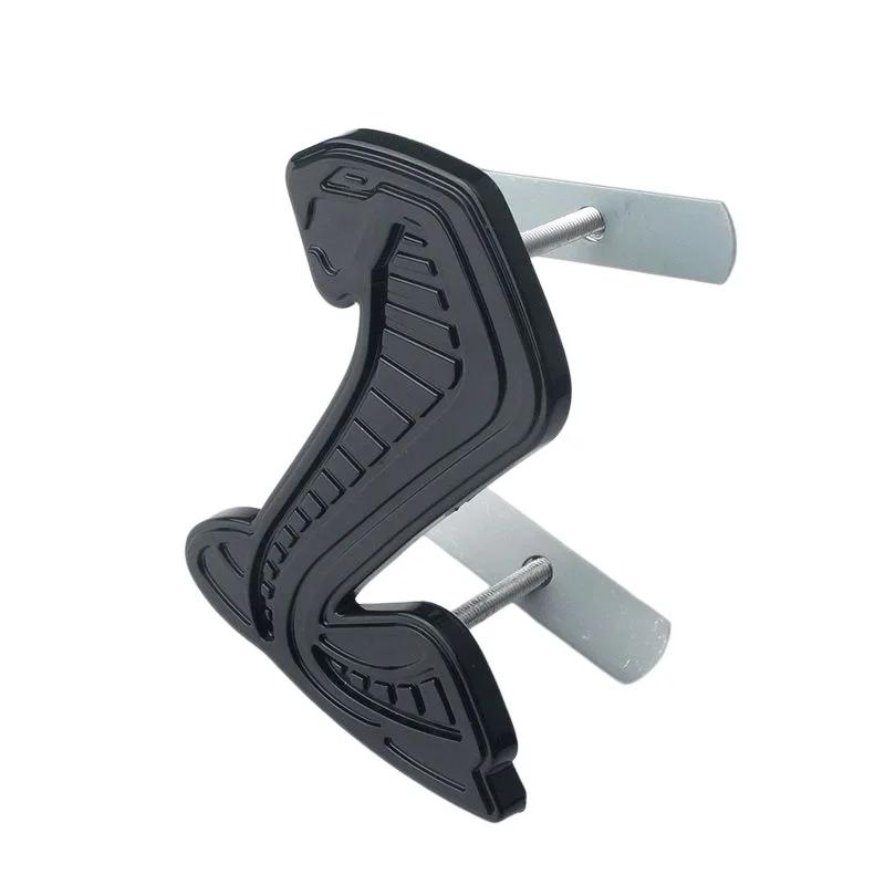 Metal Car Front Grille Emblem for Ford Shelby GT500 Mustang Fiesta Focus Mondeo Kuga Ranger Explorer Rear Trunk Badge Sticker