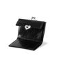 Fennec Crinkle Hearty Frame Wallet - Black