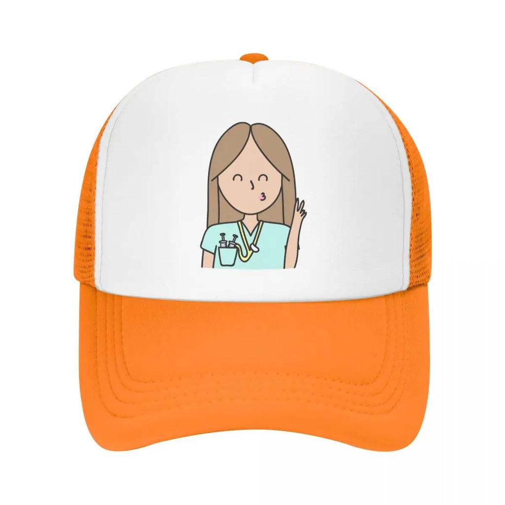 Custom Enfermera En Apuros Doctor Nurse Medical Trucker Hat Women Unisex Adjustable Unisex Baseball Cap Spring Dad Hat