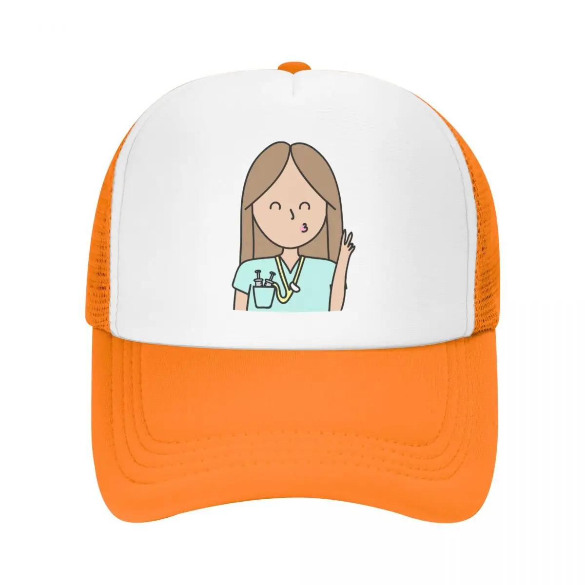 

Custom Enfermera En Apuros Doctor Nurse Medical Trucker Hat Women Unisex Adjustable Unisex Baseball Cap Spring Dad Hat One Size