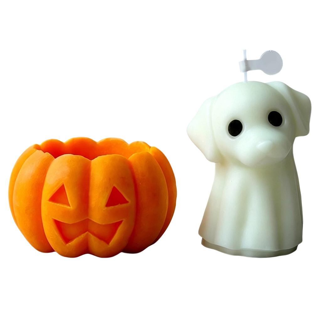 Pumpkin Animal Shaped Scented Candle for Fall Halloween Decor