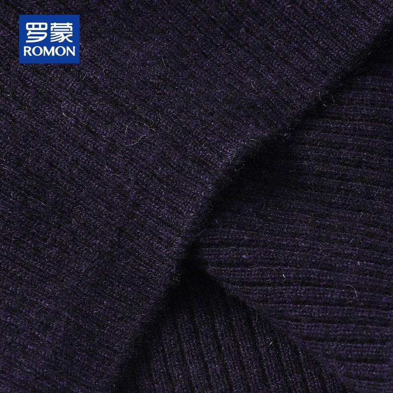 Romon Men's 100% Cashmere V-Neck Cardigan Vest