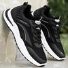 Spring Sports Shoes 22 New Leather Waterproof and Non-slip Black Casual Shoes Running Dad Shoes