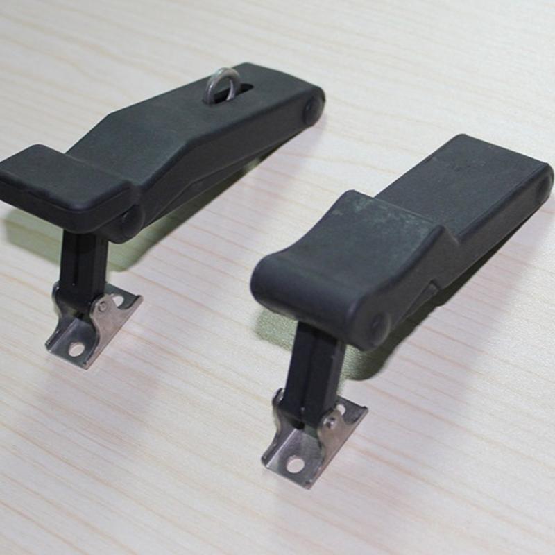 Substance Resistant Rubber Cabinet Lock with Visual Closure Indicator Upgrades for Laboratory Electrical Enclosures