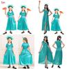 Statue Of Liberty Halloween Outfit With Flexible Polyester For Stage And Cosplay Use