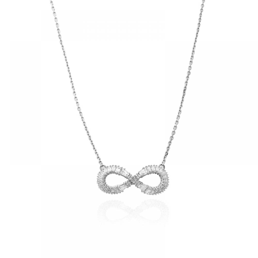Swarovski 5679434 Hyperbola Infinity Necklace