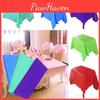 Elegant Disposable Plastic Tablecloth For Party Events And Weddings Multiple Colors