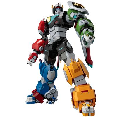 RIOBOT Voltron Legendary Defender Actionfigur – Nicht maßstabsgetreues Druckguss- und ABS-Sammelstück, vorlackiert