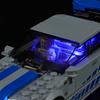 Gör-det-själv LED-belysningskit för LEGO Speed Champions 76917 2 Fast 2 Furious – Nissan Skyline GT-R (R34) Byggklossleksaker Justerbara Belysningstillbehör