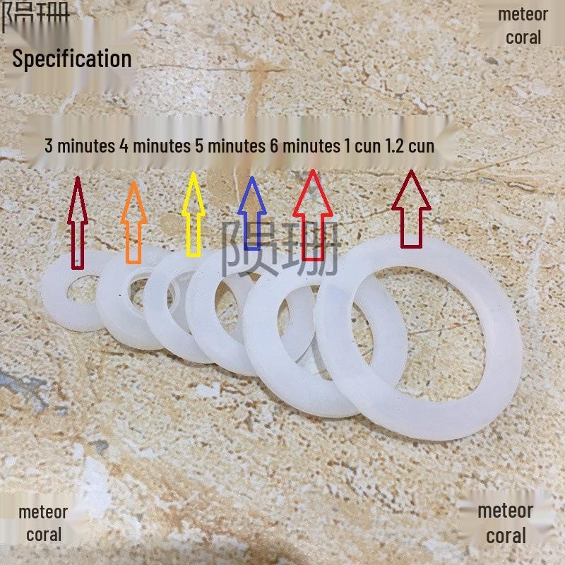 Silicone Rubber Gasket for Water Heater Pipes and Hoses