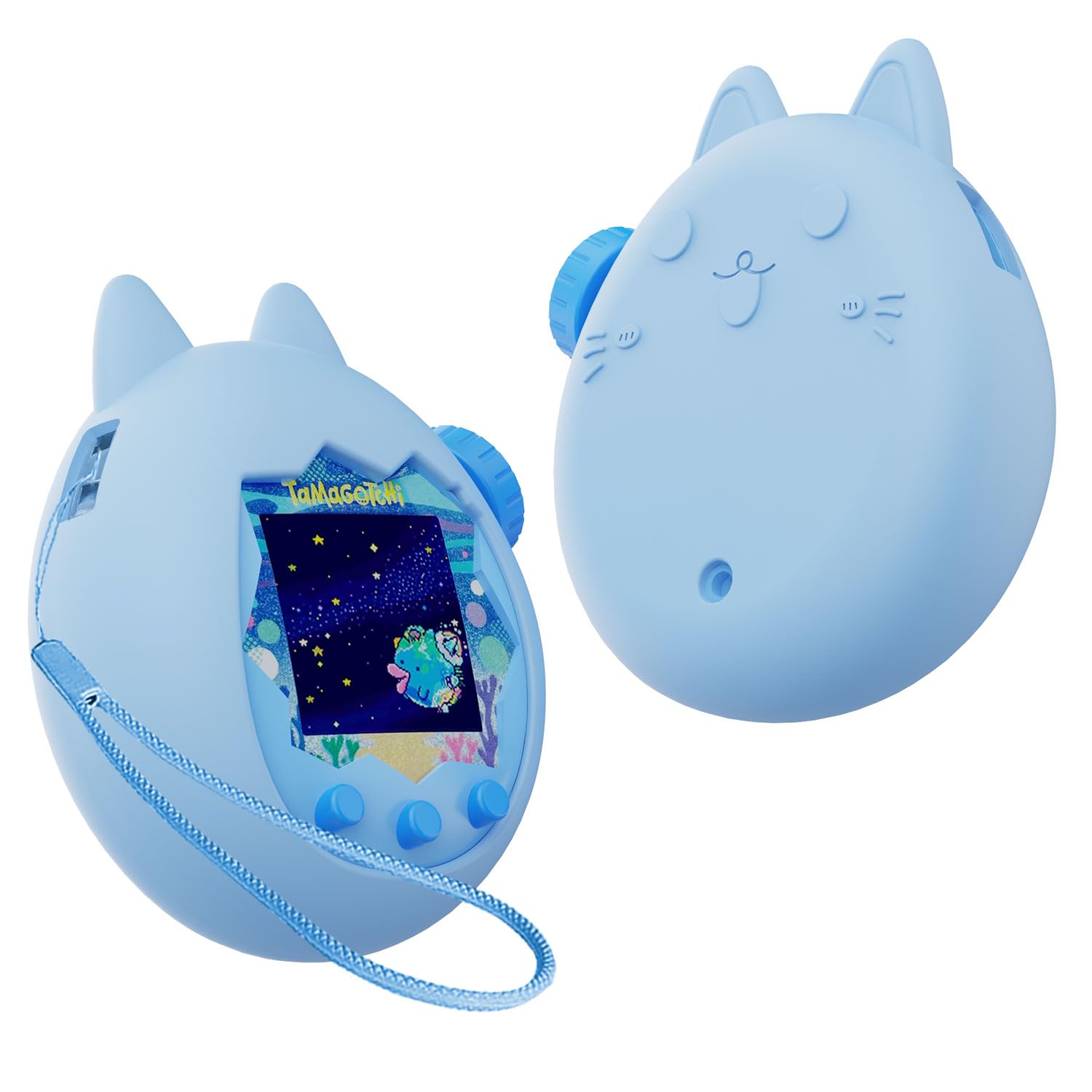 

Tamagotchi Paradise Case LAZIRO Silicone Cute Soft Shock Absorption Loss Prevention Waterproof Dustproof Lightweight Drop Complete Protection Cover