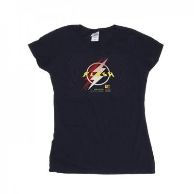 Womens/Ladies The Flash Lightning Logo Cotton T-Shirt
