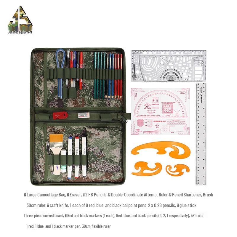 Junshuo 135 Tactical Plotting Tool Set