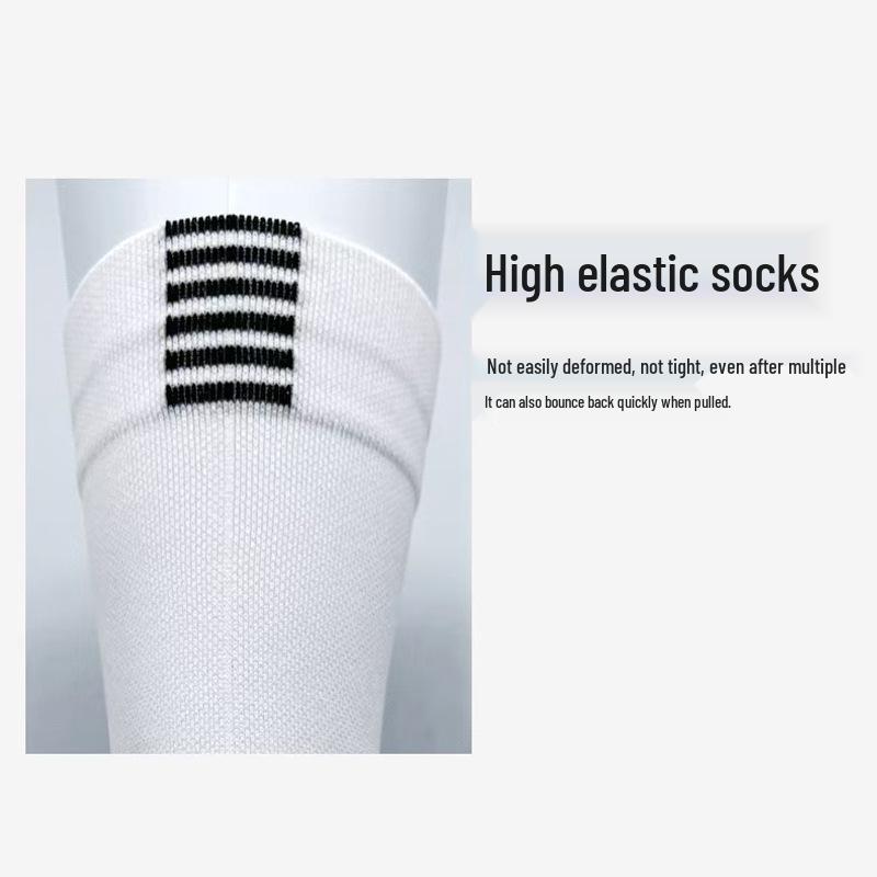 Mid-Calf Breathable Cycling and Running Socks - Sweat-Wicking, Wear-Resistant, Quick-Drying Sports Socks for Outdoor Activities