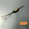 NEW 1/4PCS LED Canbus Car Headlights Error Free Resistor for SUV Fog Lights H4 H7 H1 H11 9006 9007 Adapter Anti-Flicker Tools