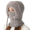 Multifunctional Knitted Hat – Winter Windproof Warm Hat Scarf Mask Triple-Function Design