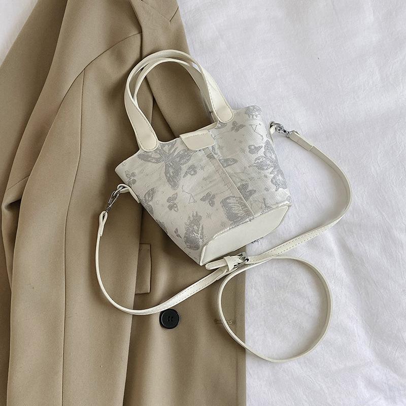 

Новая сумка в китайском стиле для женщин, новая маленькая сумка для выхода в свет, модная сумка-ведро в древнем стиле на одно плечо через плечо without pendant