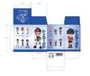 Blue Lock Q Version Nendoroid Blind Box Featuring Bachira, Chigiri, and Nagi Figures
