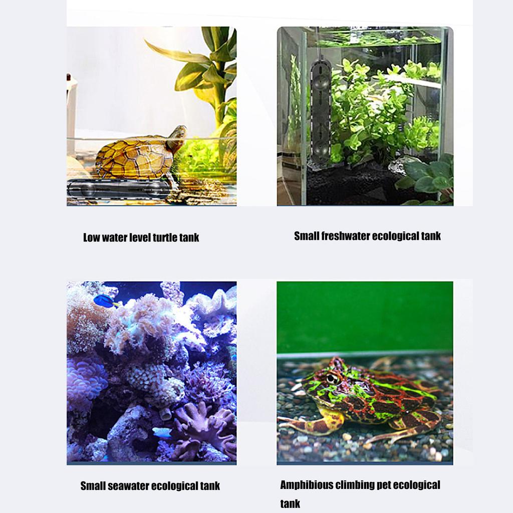 Akvariumvarmer Presis temperaturkontroll Automatisk avstenging Lavt vannforbruk Varmeapparat For Fiske- Skilpaddeakvarier