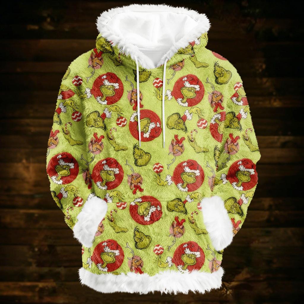 Φούτερ με Κουκούλα Για Γυναίκες Oversized Χειμερινά Βελούδινα Χαριτωμένα Φούτερ Πουλόβερ Μοντέρνα Φθινοπωρινά Χειμερινά Ρούχα