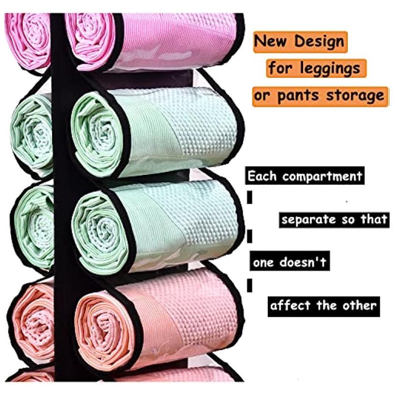 Wieszak do przechowywania legginsów Może pomieścić 24 legginsy lub koszule. Wieszak do przechowywania dżinsów