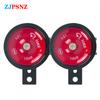 12V Motorcycle E-Bkie Scooter Horn Super Loud Horn Waterproof Moped Dirt Bike Electric Vehicle Air Round Horn Motorbike 110Db