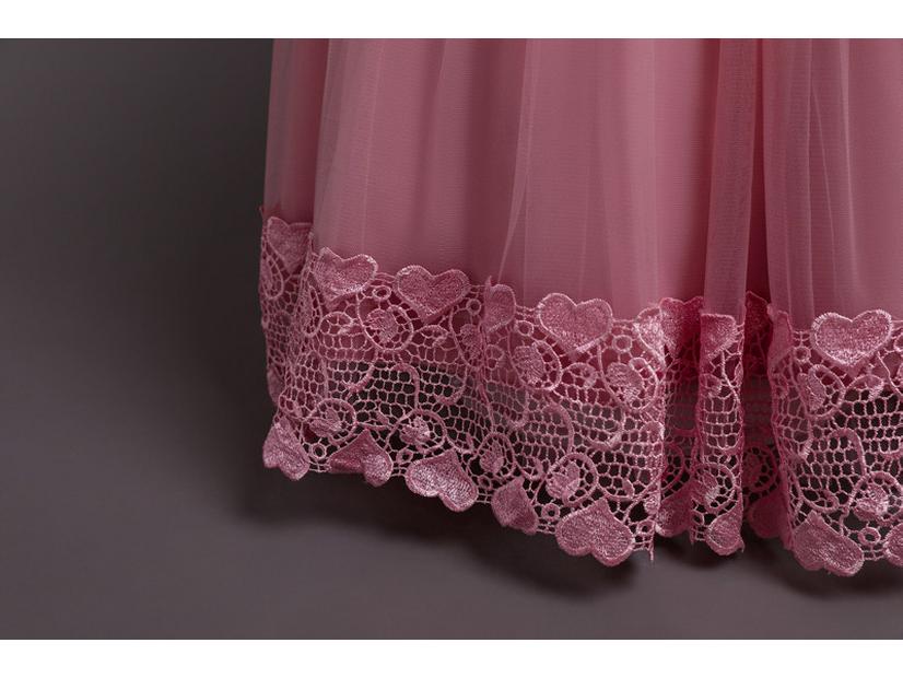 Νέο Καλοκαιρινό 2021 Πριγκιπικό Βραδινό Φόρεμα για Κορίτσια με Μακριά Ουρά