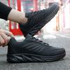 Men's Waterproof Sports Shoes Casual Anti Slip Durable Running Tennis Coach Fashionable Lightweight Outdoor Black Breathable Cas