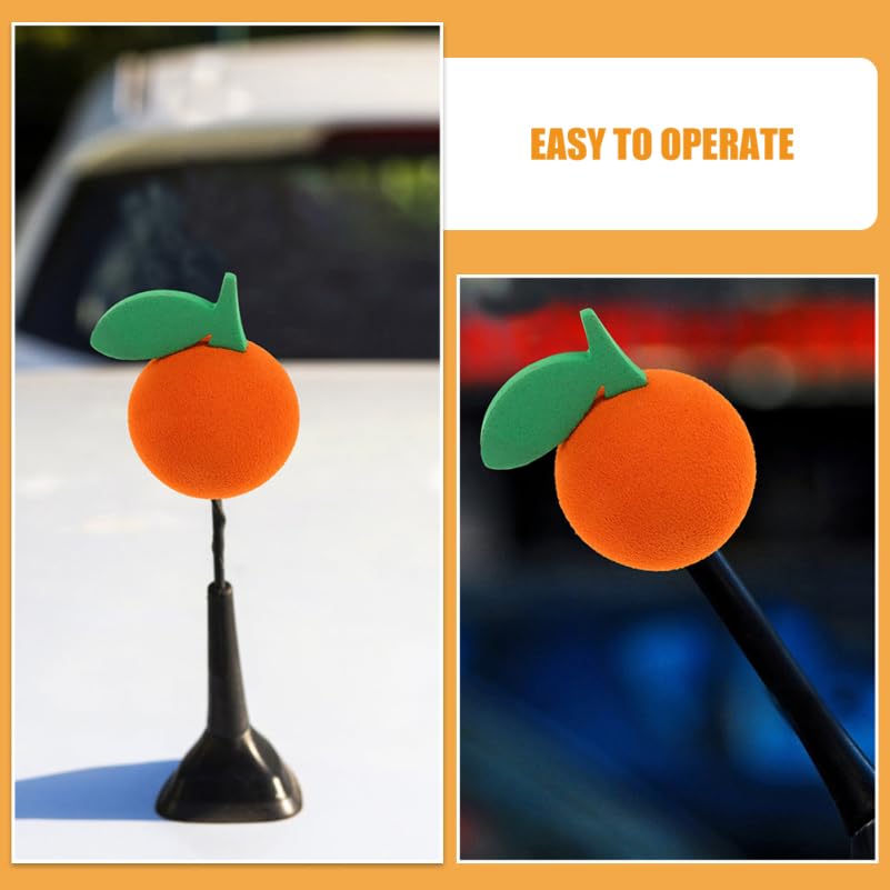 GRADENEVE 2pcs Antenna Ball Decoration Antenna Mount Antenna Topper Car Aerial Topper Car Antenna