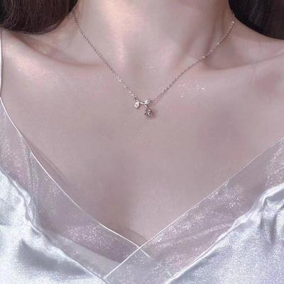 Süße Rose Schlüsselbein-Halskette: Elegantes, Trendiges, All-Match-Design für Damen