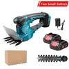 21v Cordless Electric Grass Shears 2 IN 1 Rechargeable Handheld Grass Cutter Portable Garden Hedge Trimmer