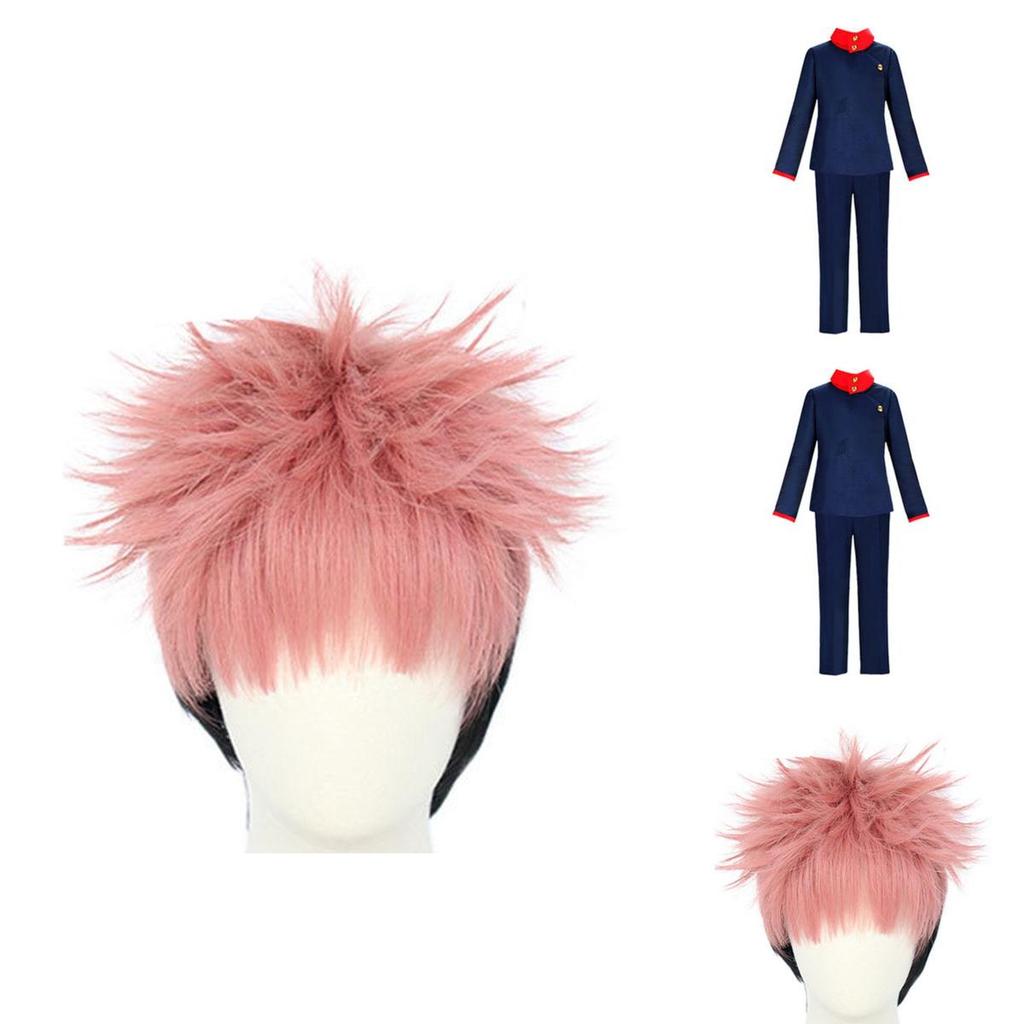 High Quality Jujutsu Kaisen Itadori Yuji Cosplay Uniform Ideal For Halloween Parties
