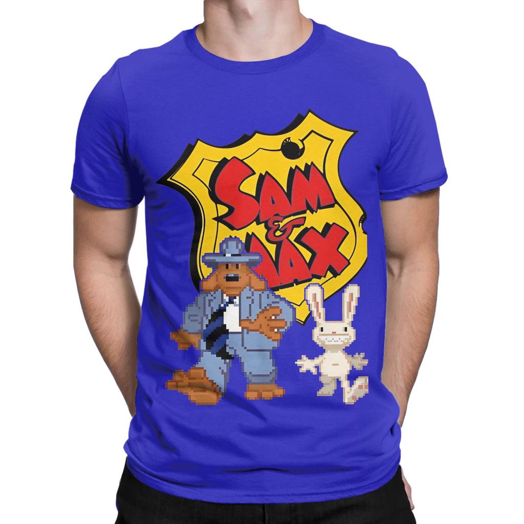 Friend Graphic 100 Cotton Tshirt Sam And Max Hit The Road Tees Tops For Unisex