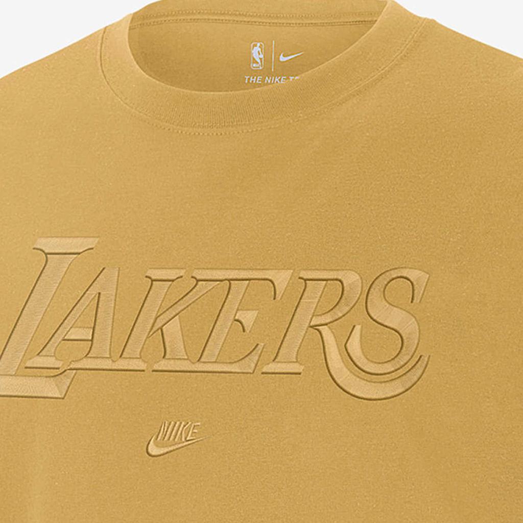 Nike Los Angeles Lakers Brand Logo T-Shirt Men Tops White FJ0572-725