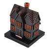 M-Modern-Salems Witch House Incense Burner Massachusetts Witch House For Halloween Christmas Vacation Ornament Incense Burner