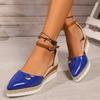 Fashion Women's New Retro Wind Slippers Versatile Heel High Fashion Casual Sandals