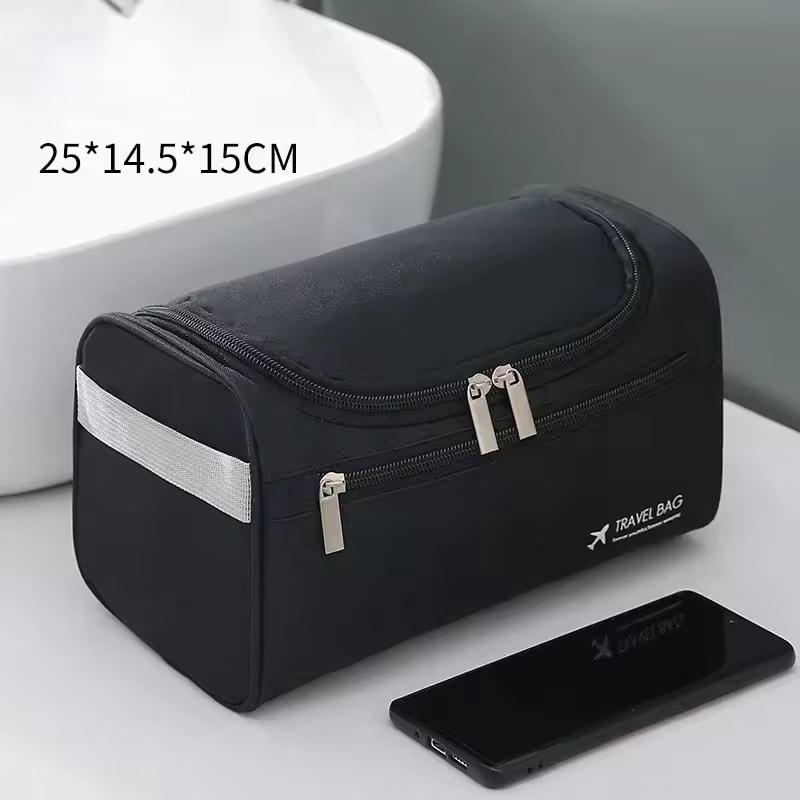 Leather Toiletry Bag for Men Women Dopp Kit Mens Hanging Toiletry Bag Travel Toiletry Bag for Traveling Large Cosmetic Bag for T