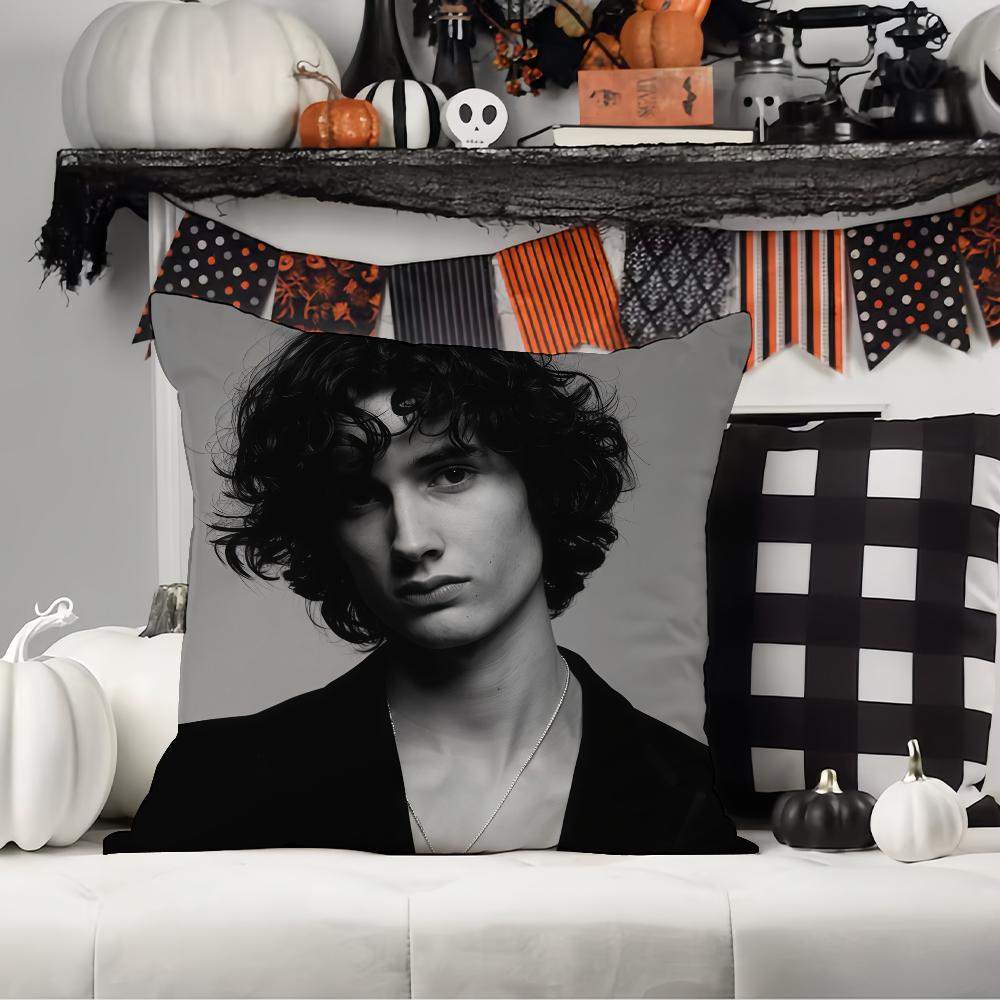 Singer S-Sombr Back To Friends Pillow Case Office Cushions Suitable For Sofa Car Bedroom Decorative Cushion Cover