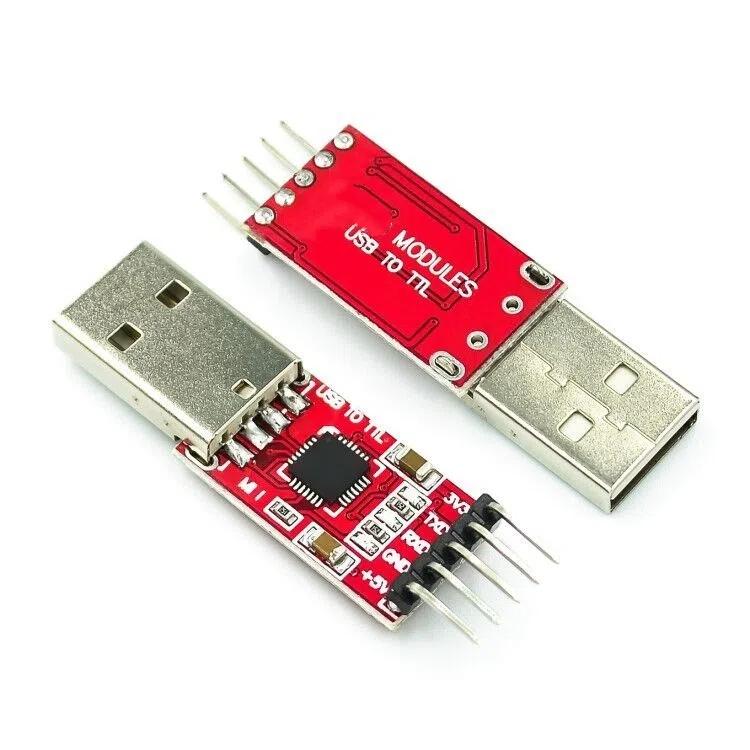 1pcs CH9102 Module USB To TTL Serial UART For STC Download Cable PL2303 Super Brush Line Upgrade for Arduino