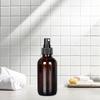 Flasche Lichtblockierendes Glas Nachfüllbarer Behälter Mehrere Größen Mit Tropfer Sprühpumpe Für Ätherische Öle Hautpflege