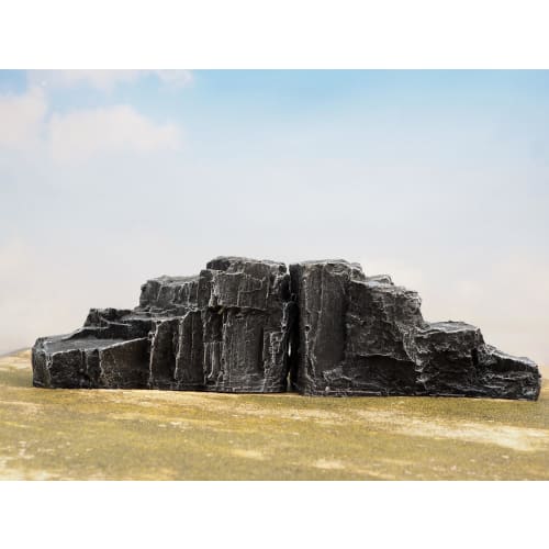 [Good In Three Directions] 15 X 6.5 X 8cm Medium Scale Rocky Mountain Set for Figma Gunpla Arts Diorama, Diorama Sheet for Model Building, Set of 2 Ro